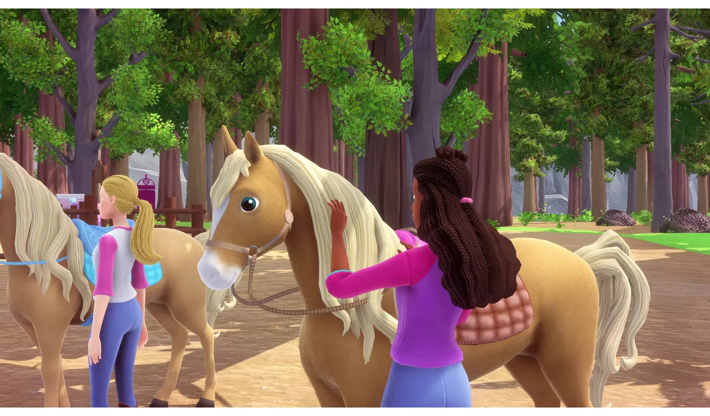 Barbie Horse Trails – Nintendo Switch Game | Physical Game Disc | 3+ (New) Nintendo