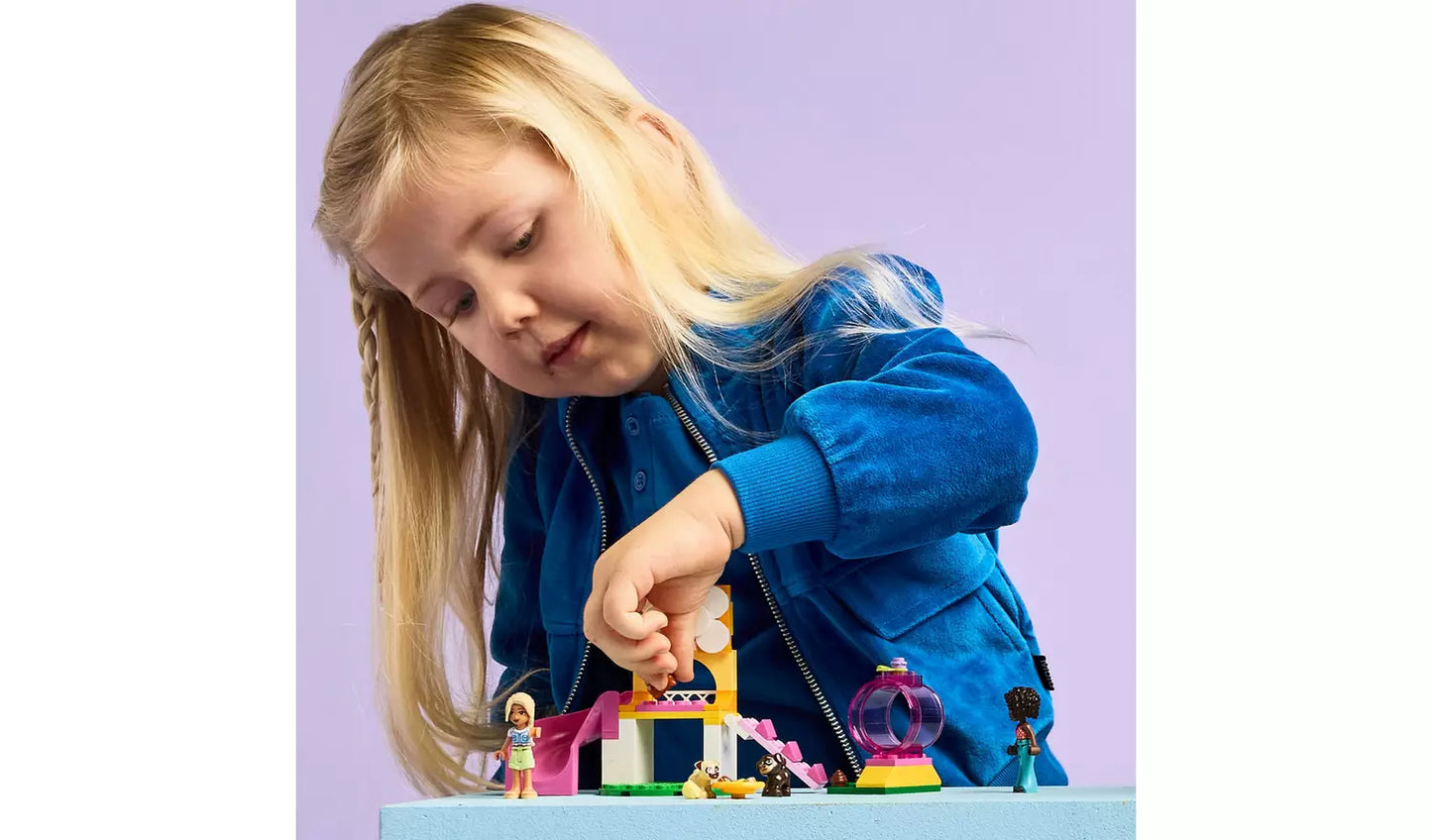 LEGO Friends Puppy Playground Toy with Pet Dog Figures | Ages 4+ | Model 42665 | New LEGO