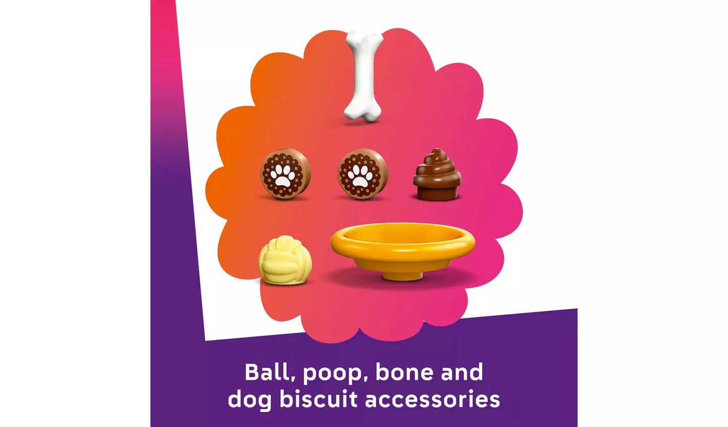 LEGO Friends Puppy Playground Toy with Pet Dog Figures | Ages 4+ | Model 42665 | New LEGO