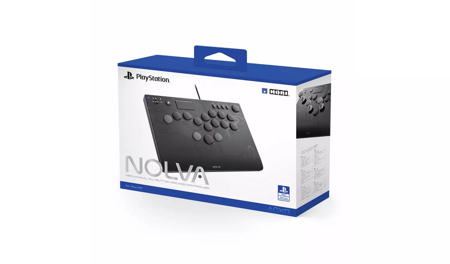 HORI NOLVA Mechanical All-Button Arcade Controller (New) HORI