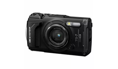 OM System TG-7 Tough Compact Camera Black (New) OM System
