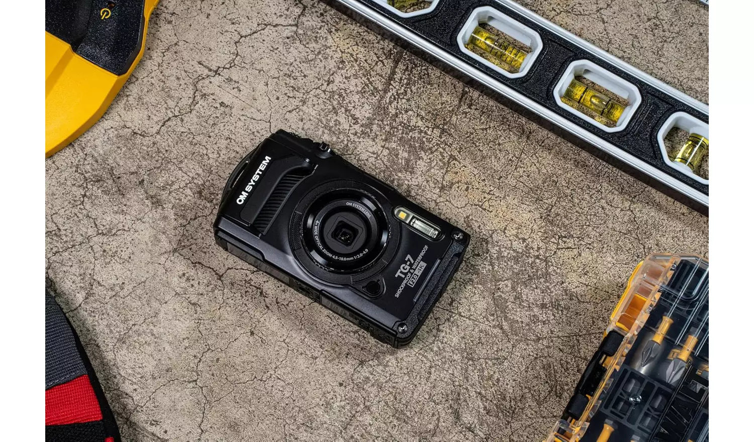 OM System TG-7 Tough Compact Camera Black (New) OM System