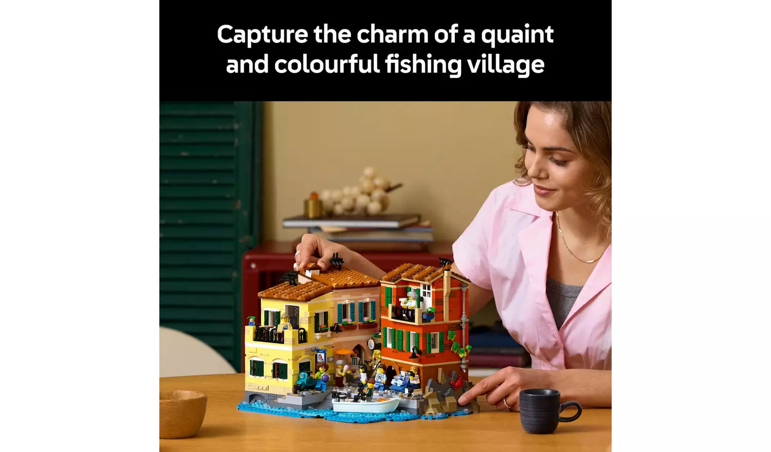 LEGO Ideas Italian Riviera Set for Adults | Ages 18+ | Model 21359 | NEW LEGO
