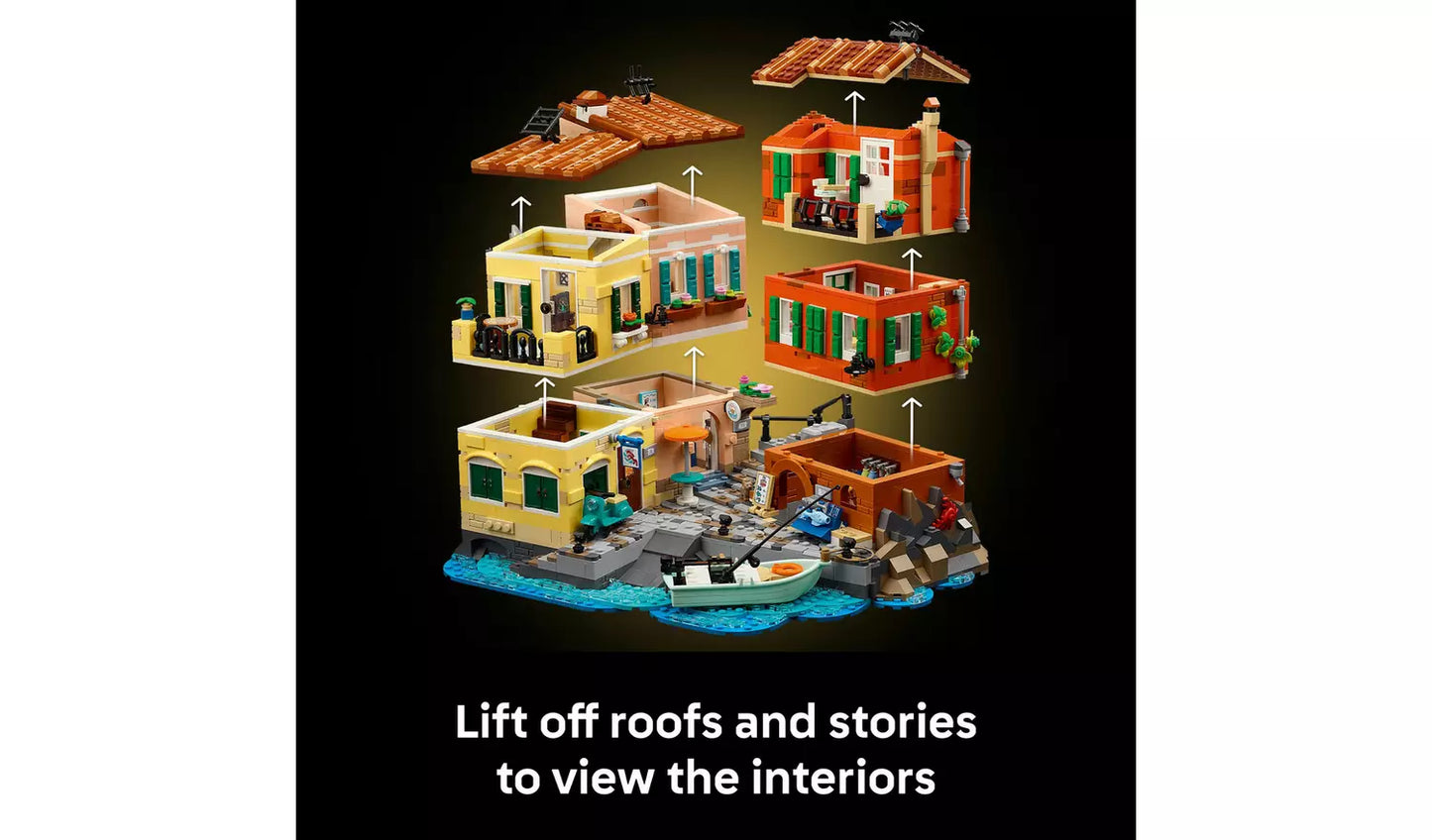 LEGO Ideas Italian Riviera Set for Adults | Ages 18+ | Model 21359 | NEW LEGO