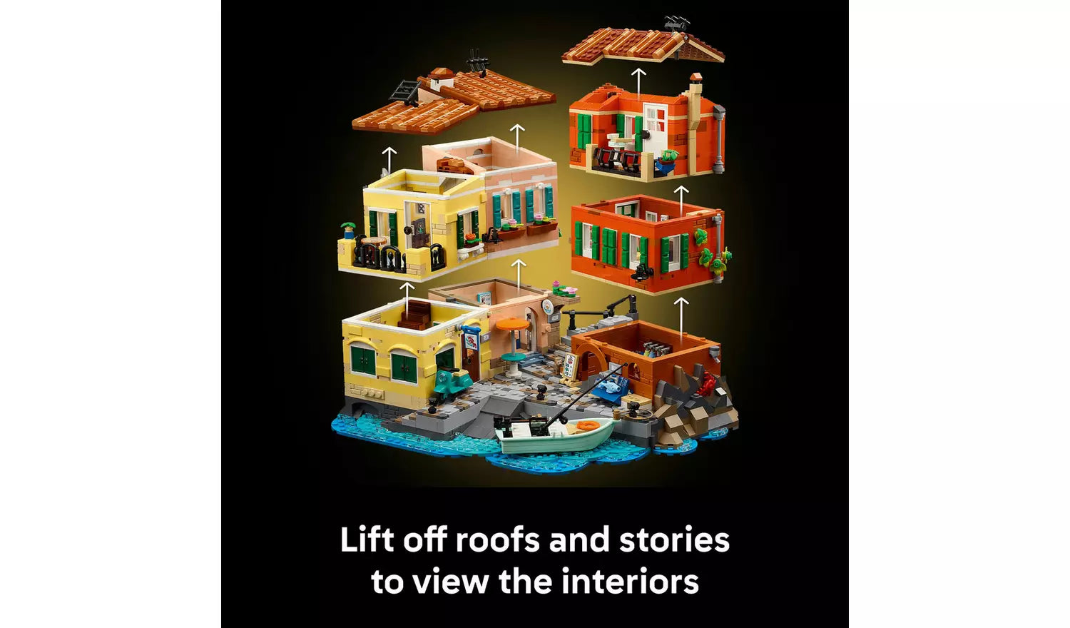 LEGO Ideas Italian Riviera Set for Adults | Ages 18+ | Model 21359 | NEW LEGO