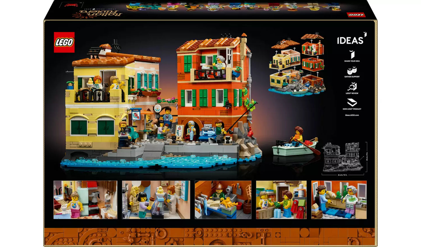 LEGO Ideas Italian Riviera Set for Adults | Ages 18+ | Model 21359 | NEW LEGO