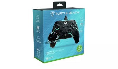 Turtle Beach Rematch Advanced Wired Controller – Black and Blue (New) Turtle Beach