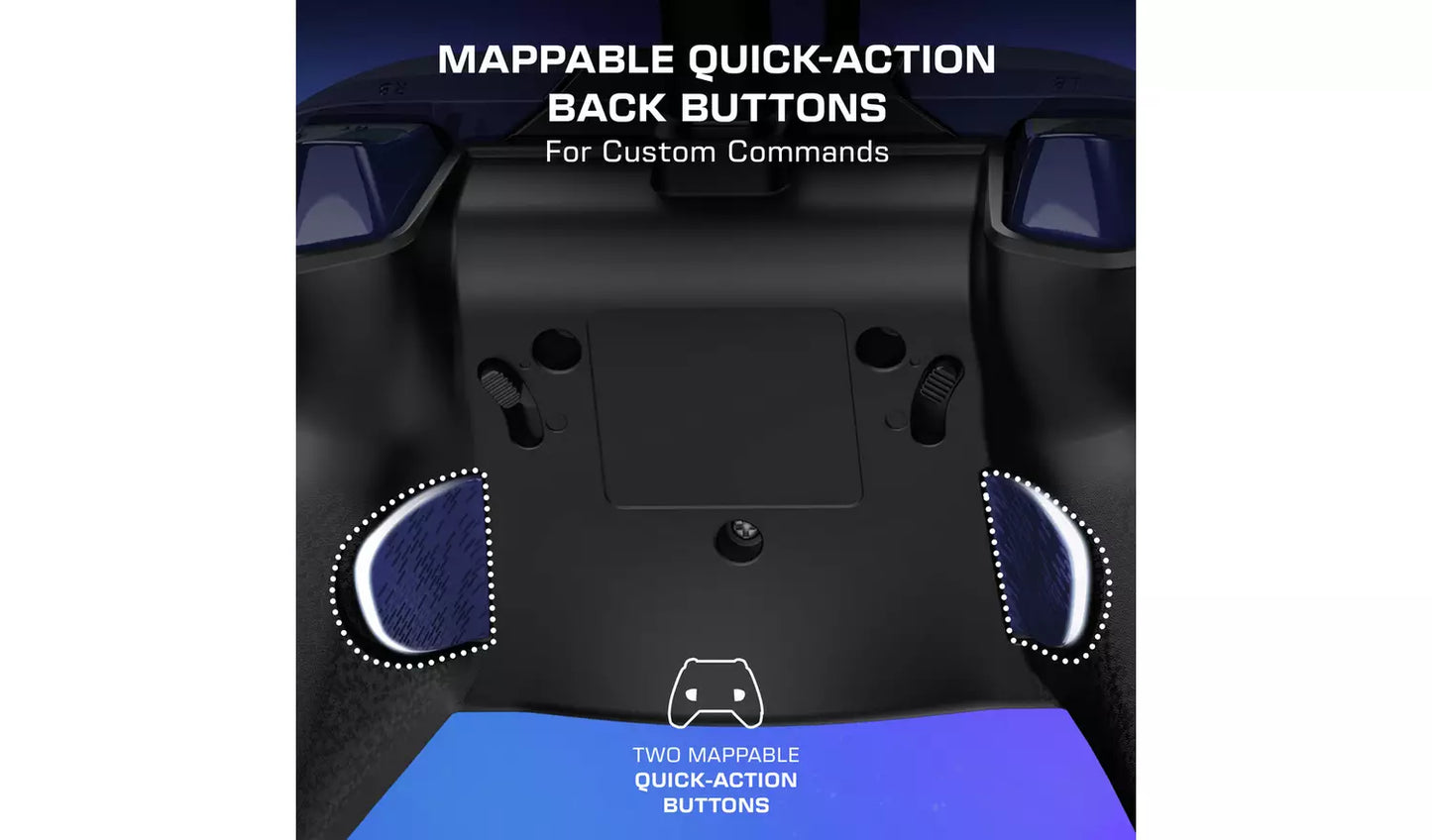 Turtle Beach Rematch Advanced Wired Controller – Purple (New) Turtle Beach