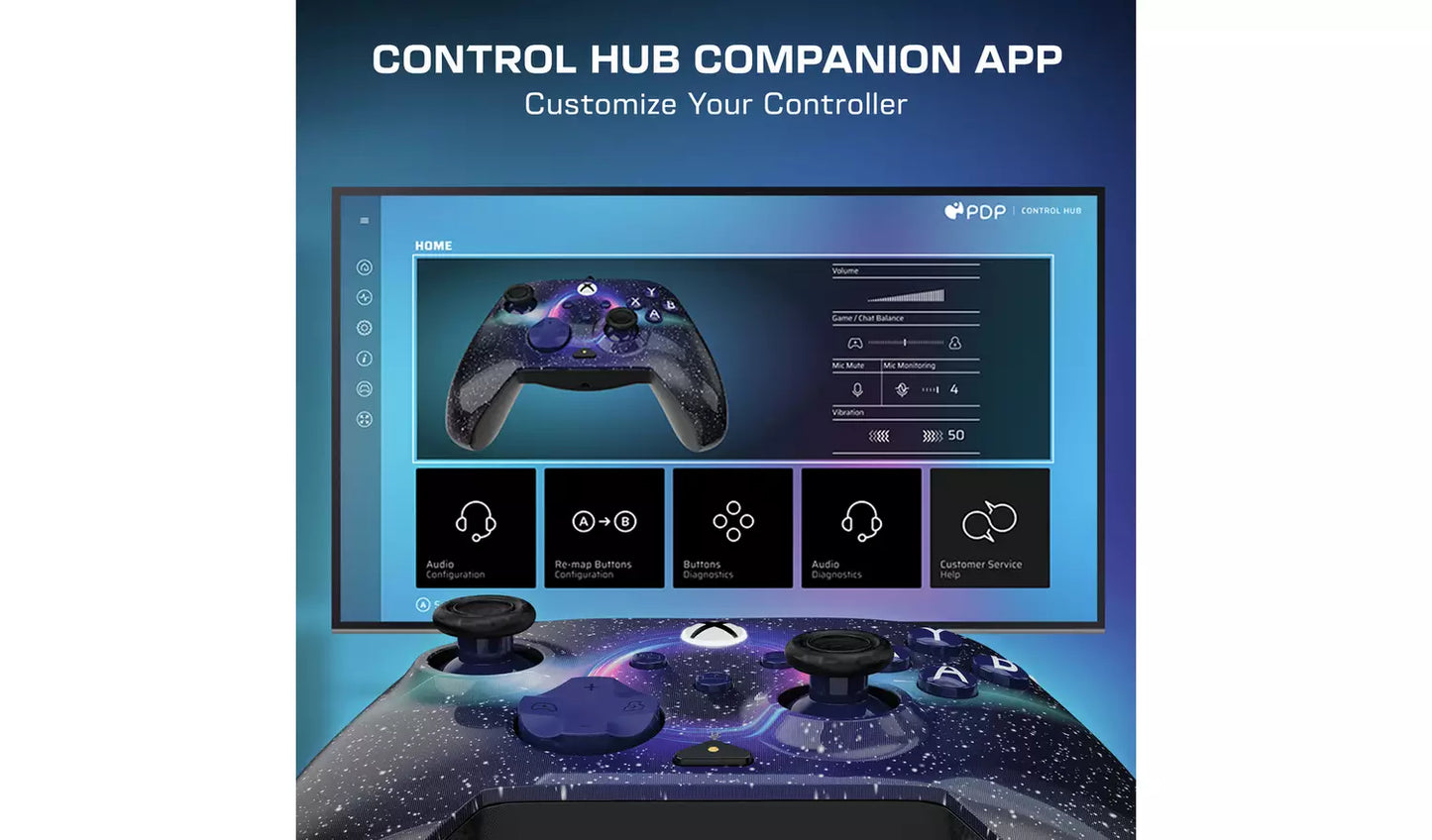 Turtle Beach Rematch Advanced Wired Controller – Purple (New) Turtle Beach