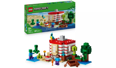 LEGO Minecraft The TNT Jungle House Toy with Figures | Ages 8+ | Model 21275 | New LEGO