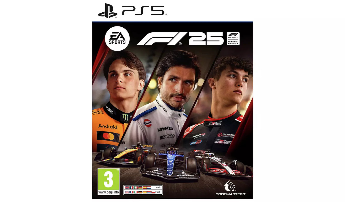 EA Sports F1 25 – PS5 | Physical Disc | New | 3+ PS5