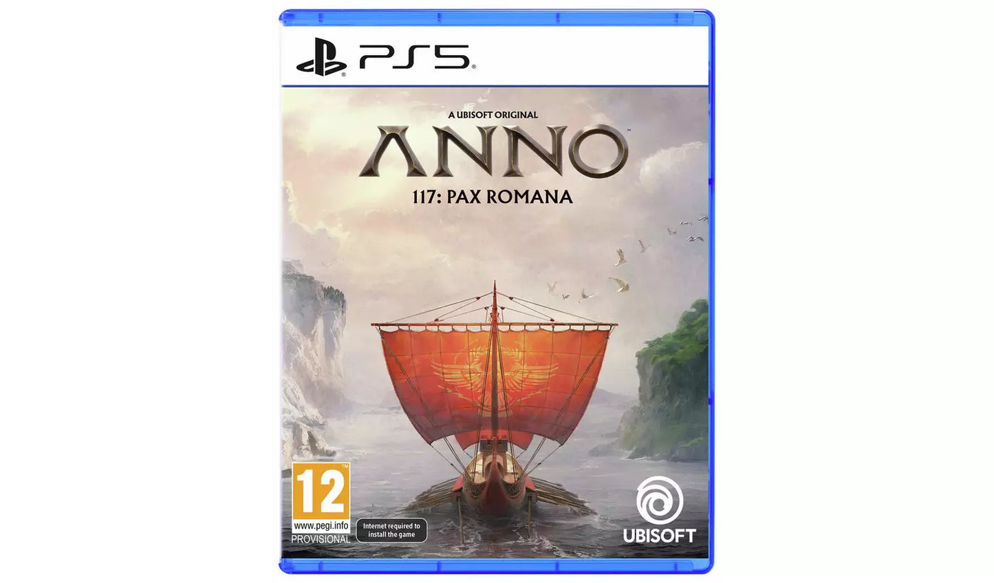 Anno 117: Pax Romana – PS5 | Physical Disc | 12+ (New) PS5