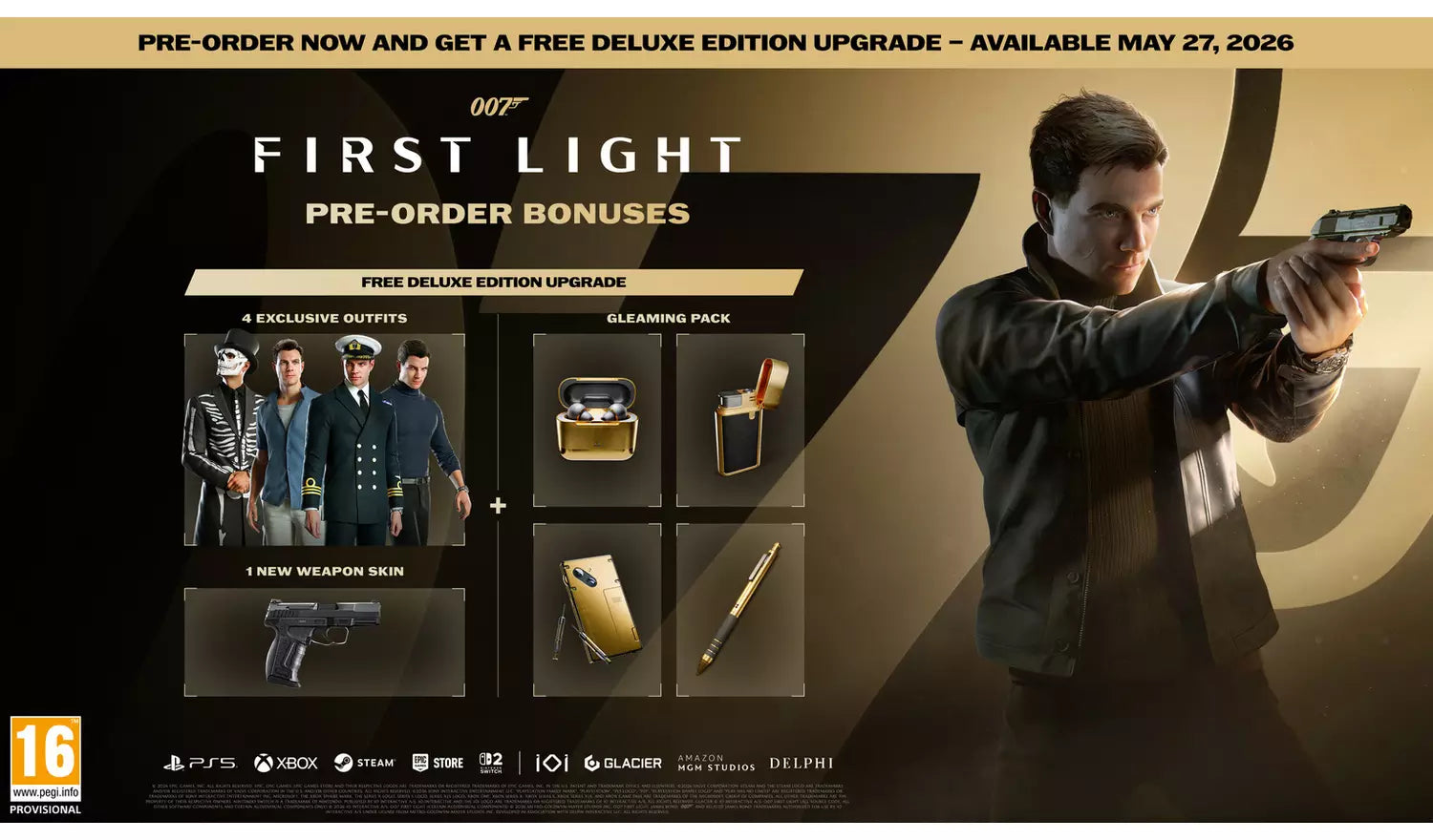 007 First Light – Day One Edition – PS5 | Physical Disc | Pre-Order | 16+ (New) PS5
