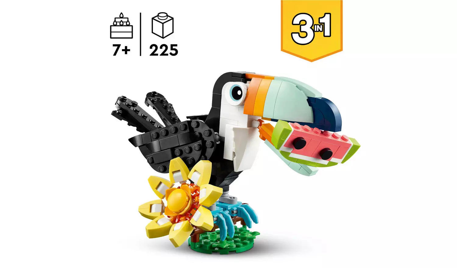 LEGO Creator Wild Animals: Tropical Toucan Set 31173 | Ages 7+ | New LEGO