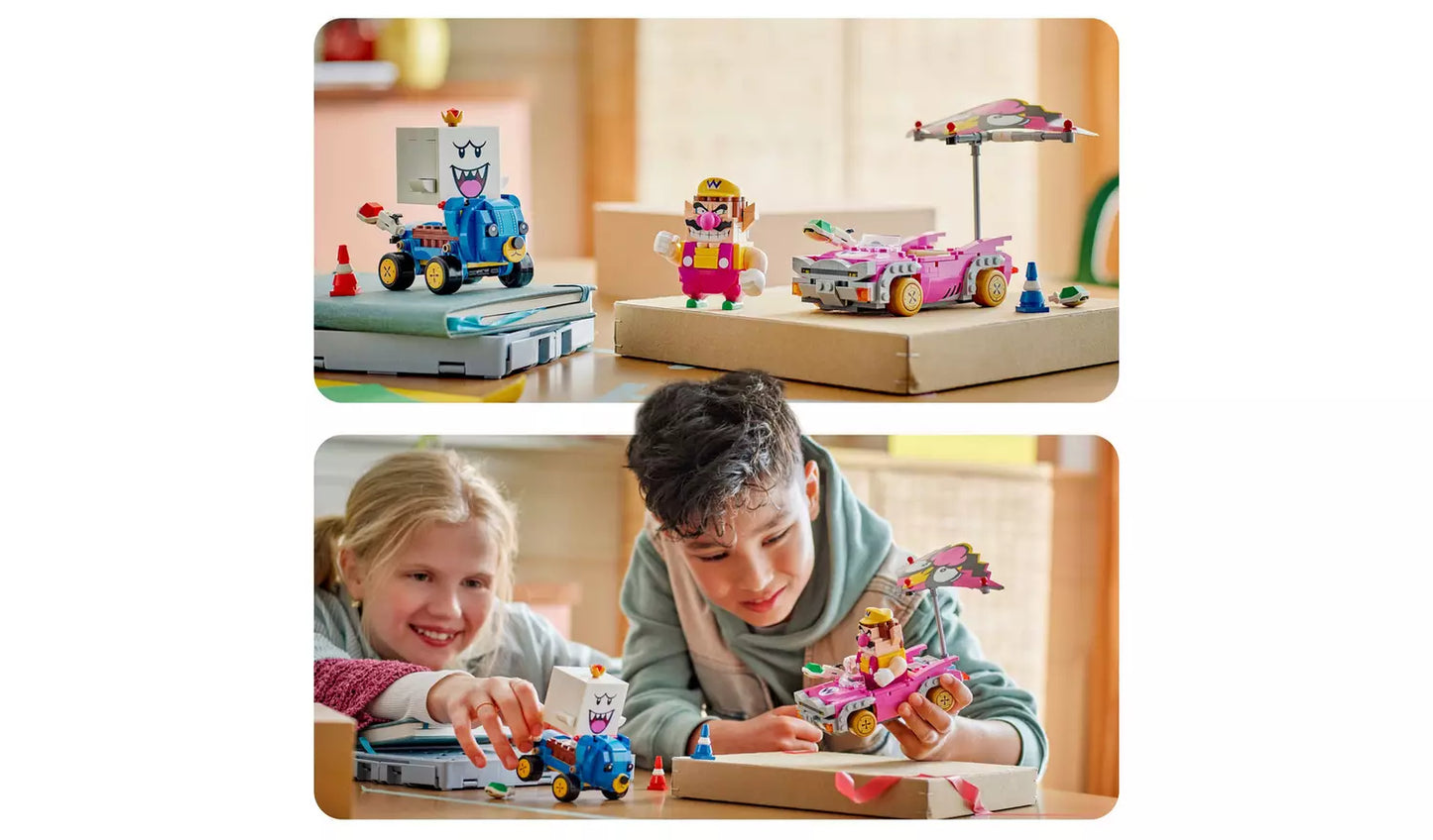 LEGO Super Mario Mario Kart – Wario & King Boo Toy Set | Ages 8+ | Model 72038 | New LEGO