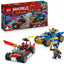 LEGO NINJAGO Rogue vs. Drix Race Car Duel Building Toy | Ages 4+ | Model 71840 | New LEGO