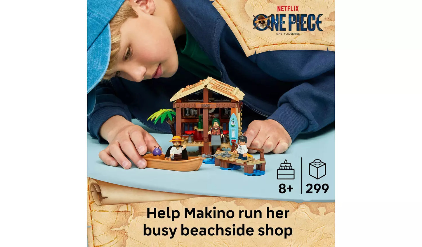 LEGO ONE PIECE Windmill Village Hut Set | Ages 8+ | Model 75636 | 299 Pieces | New LEGO