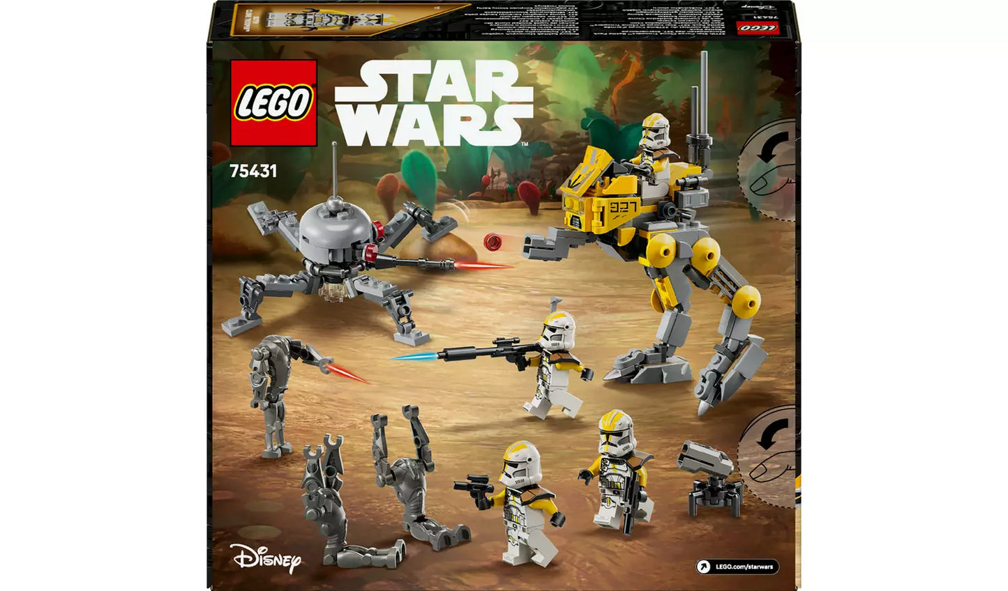 LEGO Star Wars 327th Star Corps Clone Troopers Battle Pack | Ages 7+ | Model 75431 | New LEGO