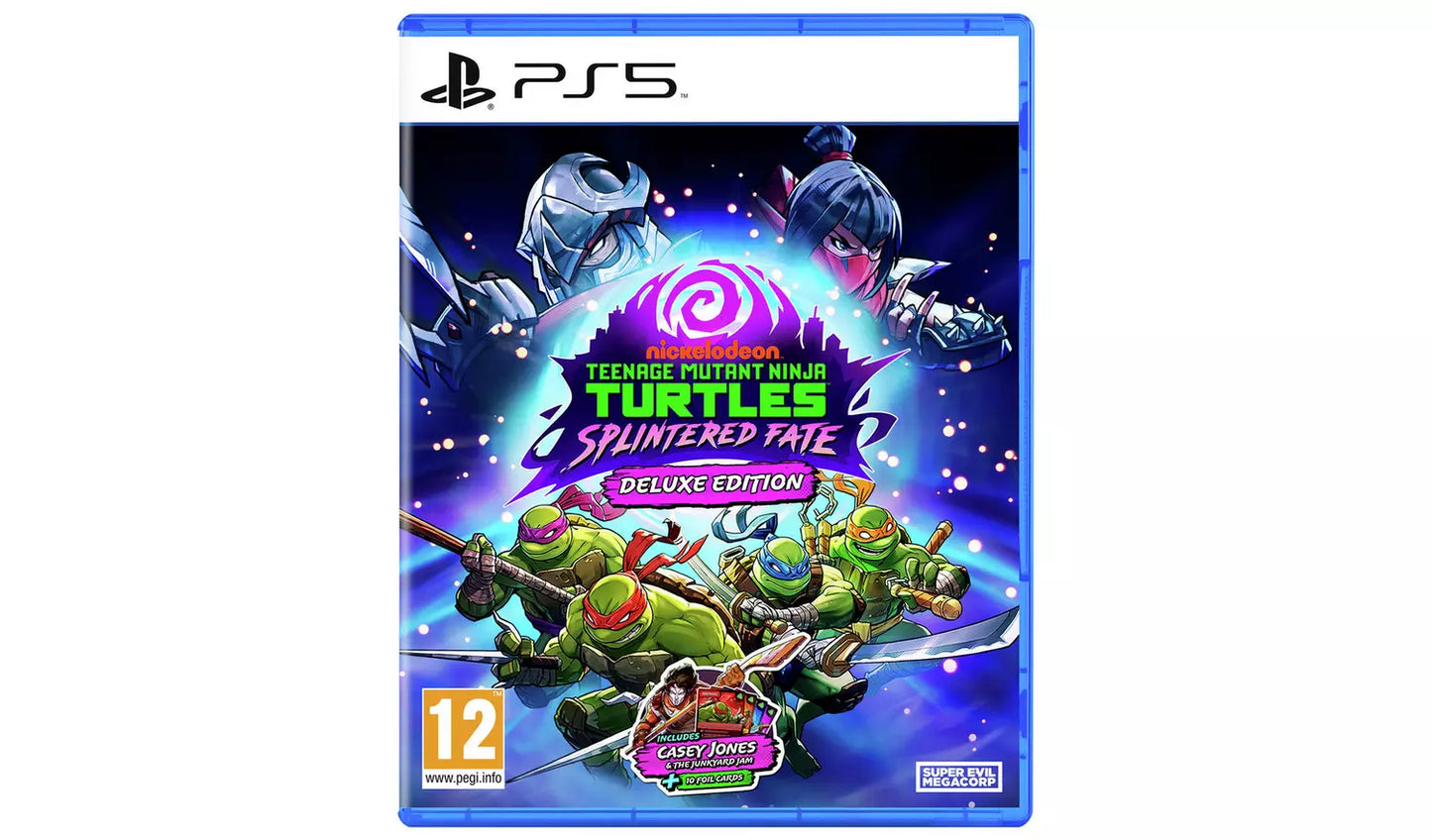 TMNT: Splintered Fate Deluxe Edition – PS5 | Physical Disc | 12+ (New) PS5