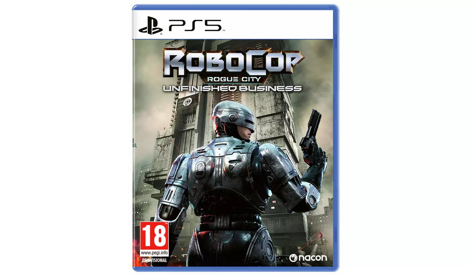 RoboCop Rogue City Unfinished Business – PS5 | Physical Disc | 18+ (New) PS5