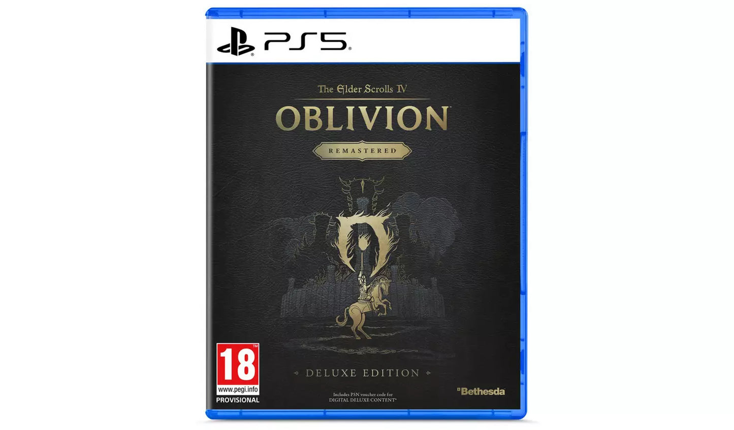 The Elder Scrolls IV: Oblivion Remastered – Physical Deluxe Edition | PS5 | Ages 18+ (New) PS5