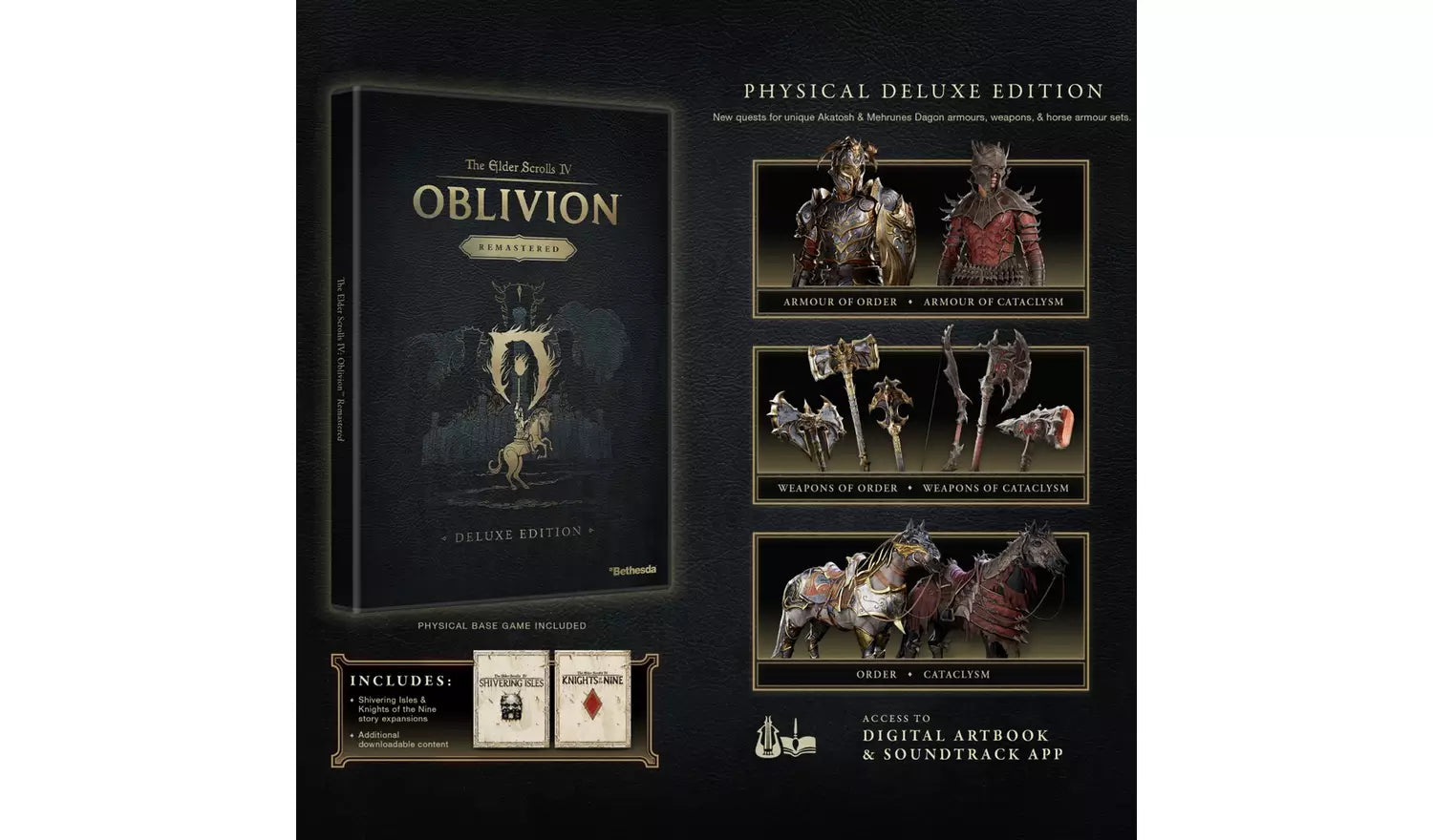 The Elder Scrolls IV: Oblivion Remastered – Physical Deluxe Edition | PS5 | Ages 18+ (New) PS5