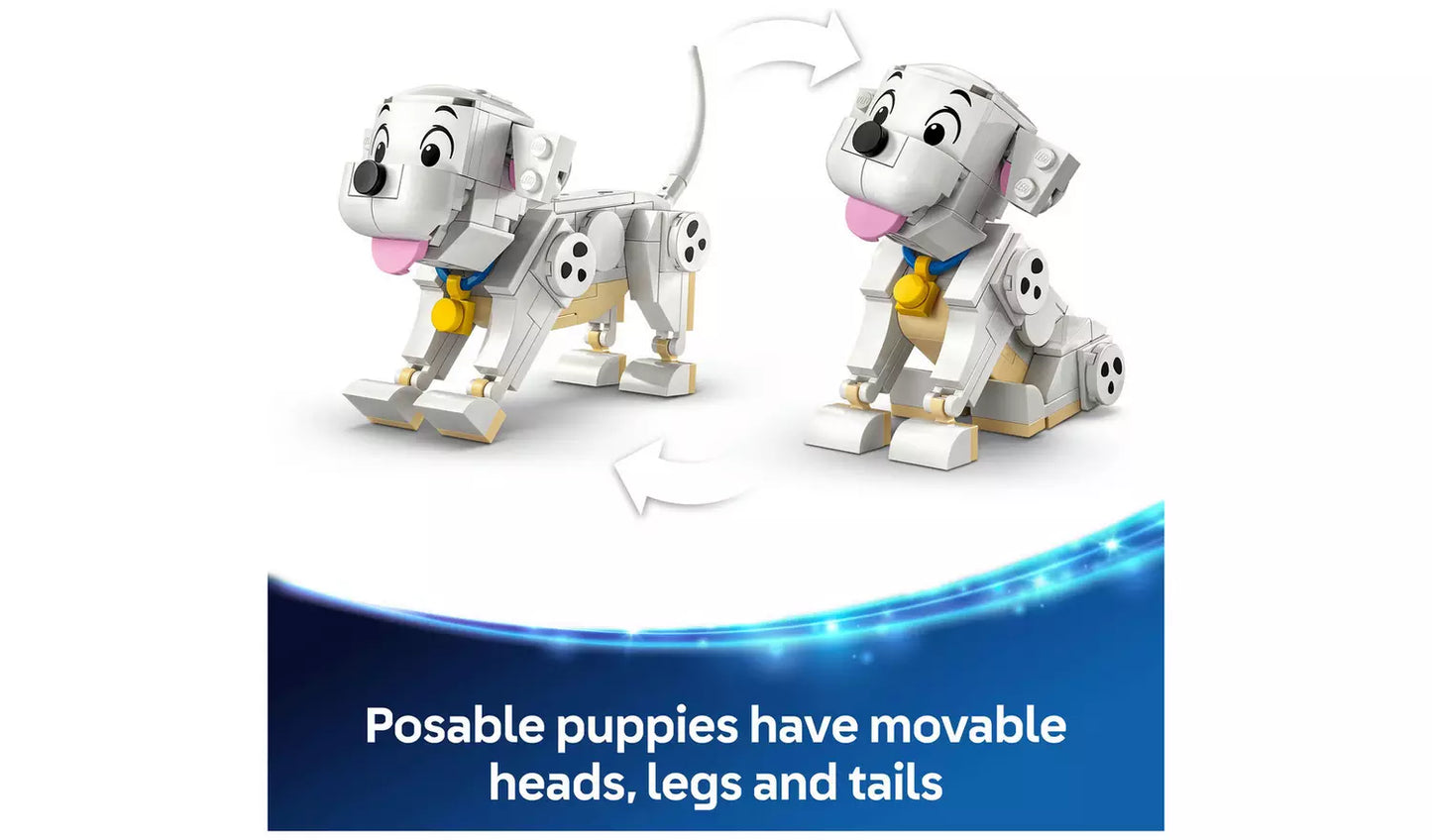 LEGO Disney Lucky & Penny 101 Dalmatians Puppies Set | Ages 6+ | Model 43271 LEGO