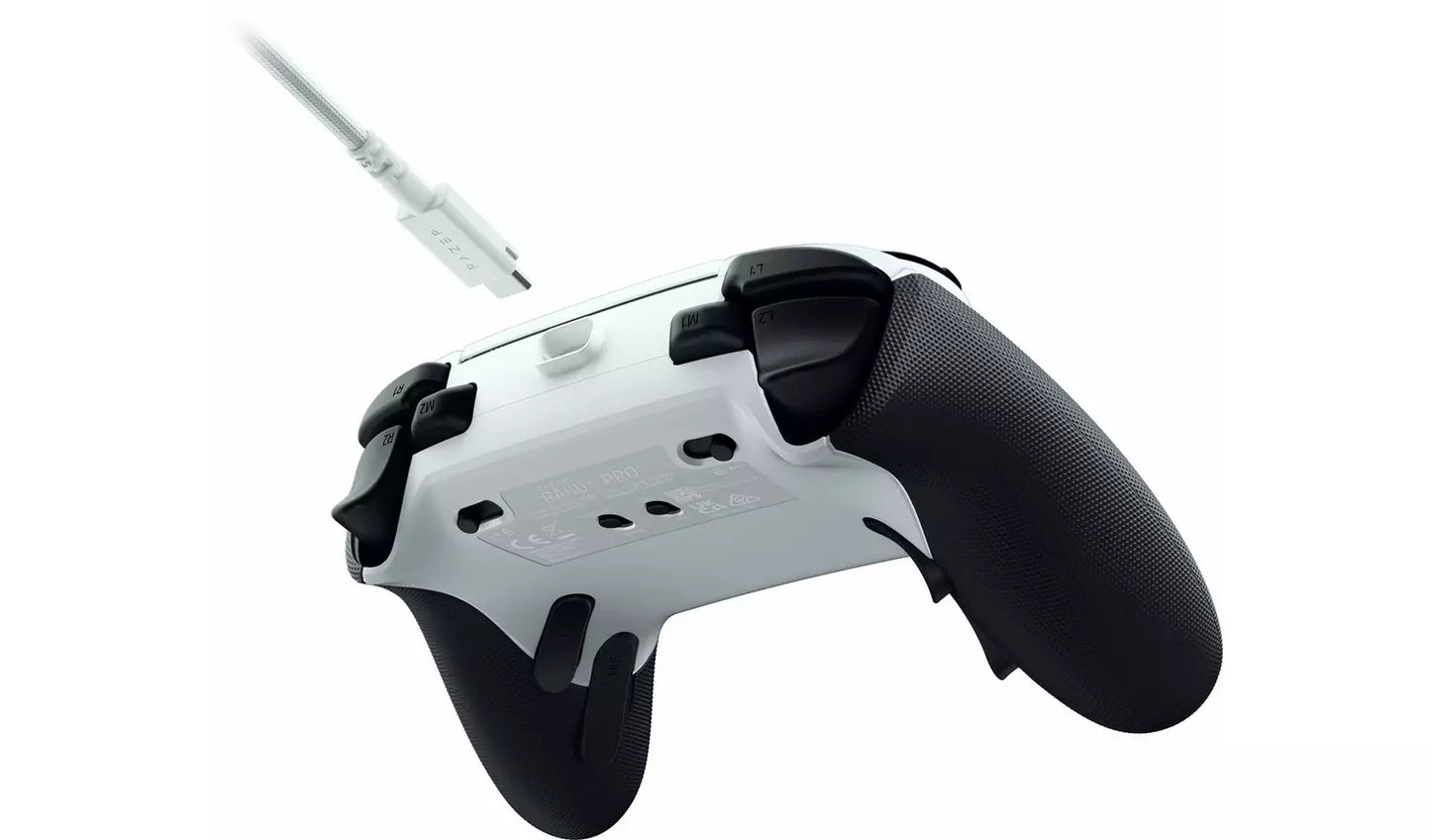 Razer Raiju V3 Pro Wireless Controller – White (New) Razer