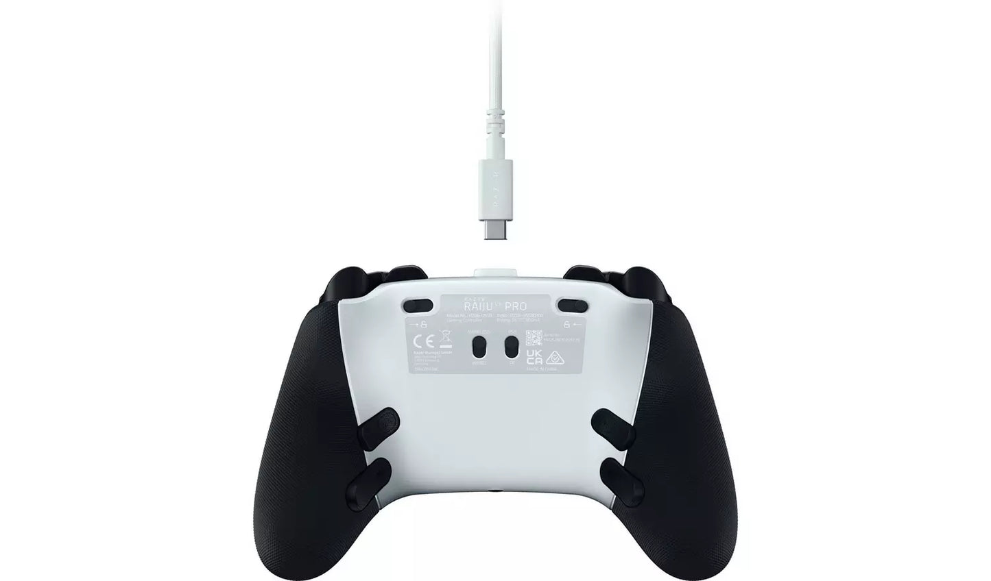 Razer Raiju V3 Pro Wireless Controller – White (New) Razer
