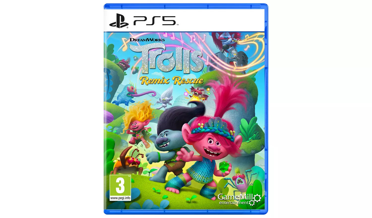 DreamWorks Trolls: Remix Rescue – PS5 | Physical Disc | 3+ (New) PS5