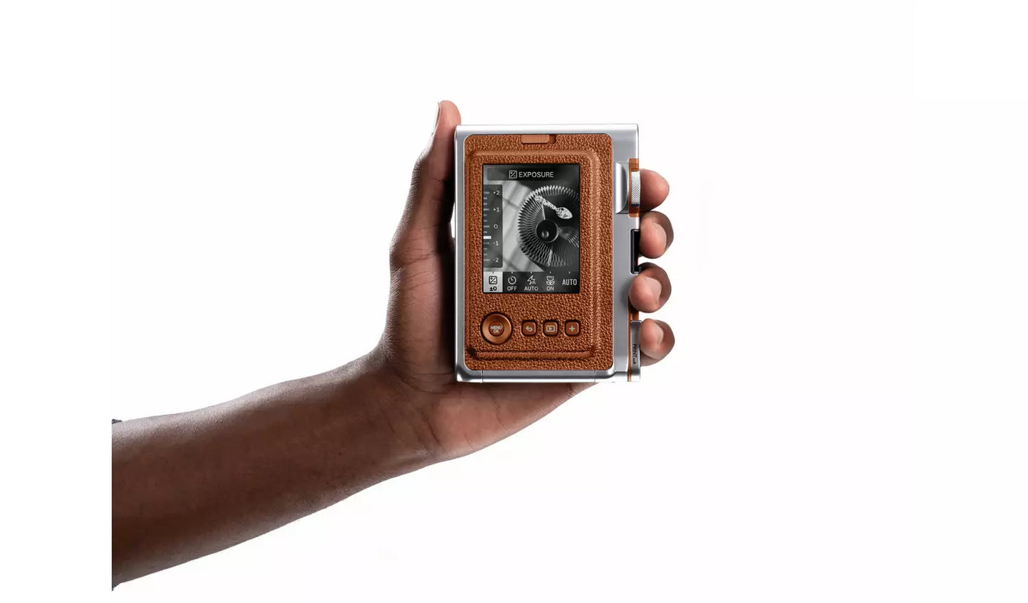 Fujifilm instax mini Evo Instant Camera – Brown (New) Fujifilm