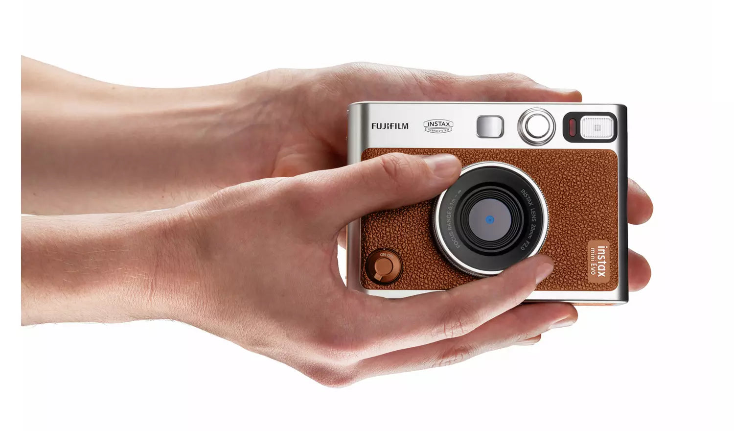 Fujifilm instax mini Evo Instant Camera – Brown (New) Fujifilm