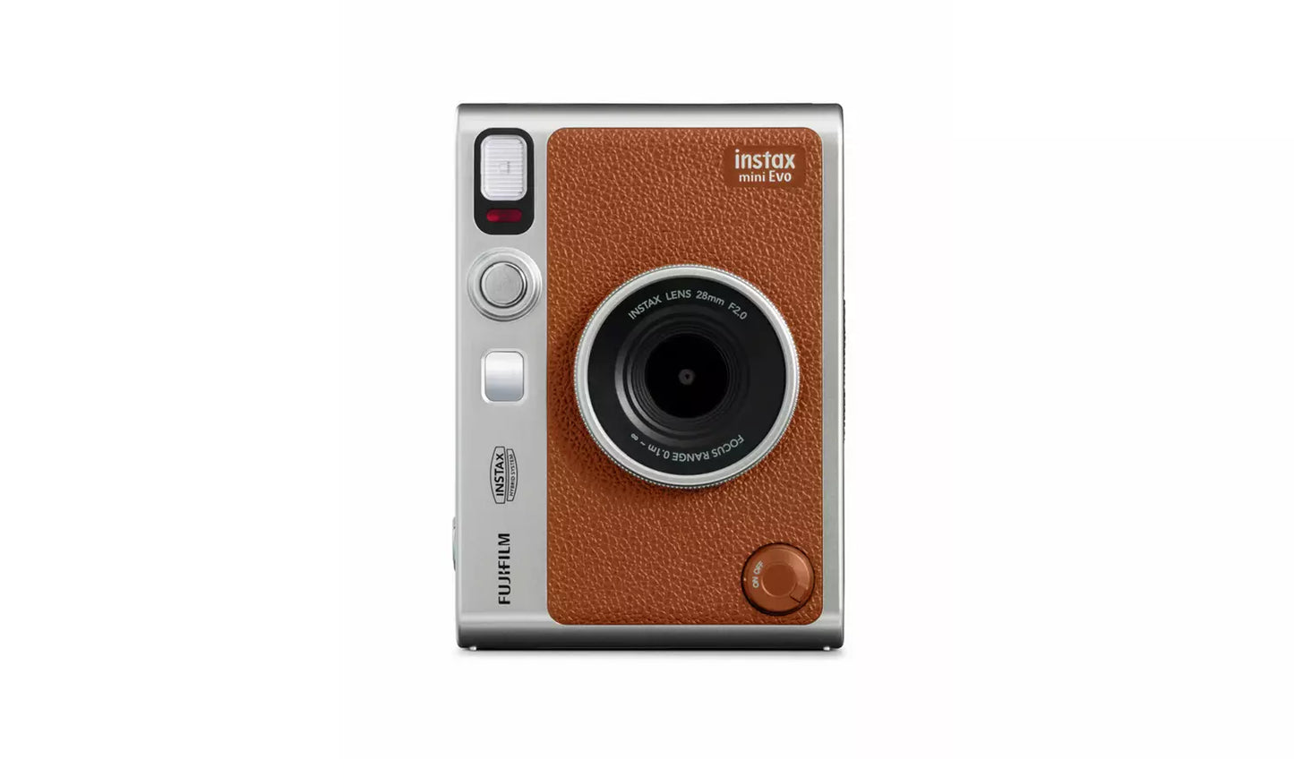 Fujifilm instax mini Evo Instant Camera – Brown (New) Fujifilm