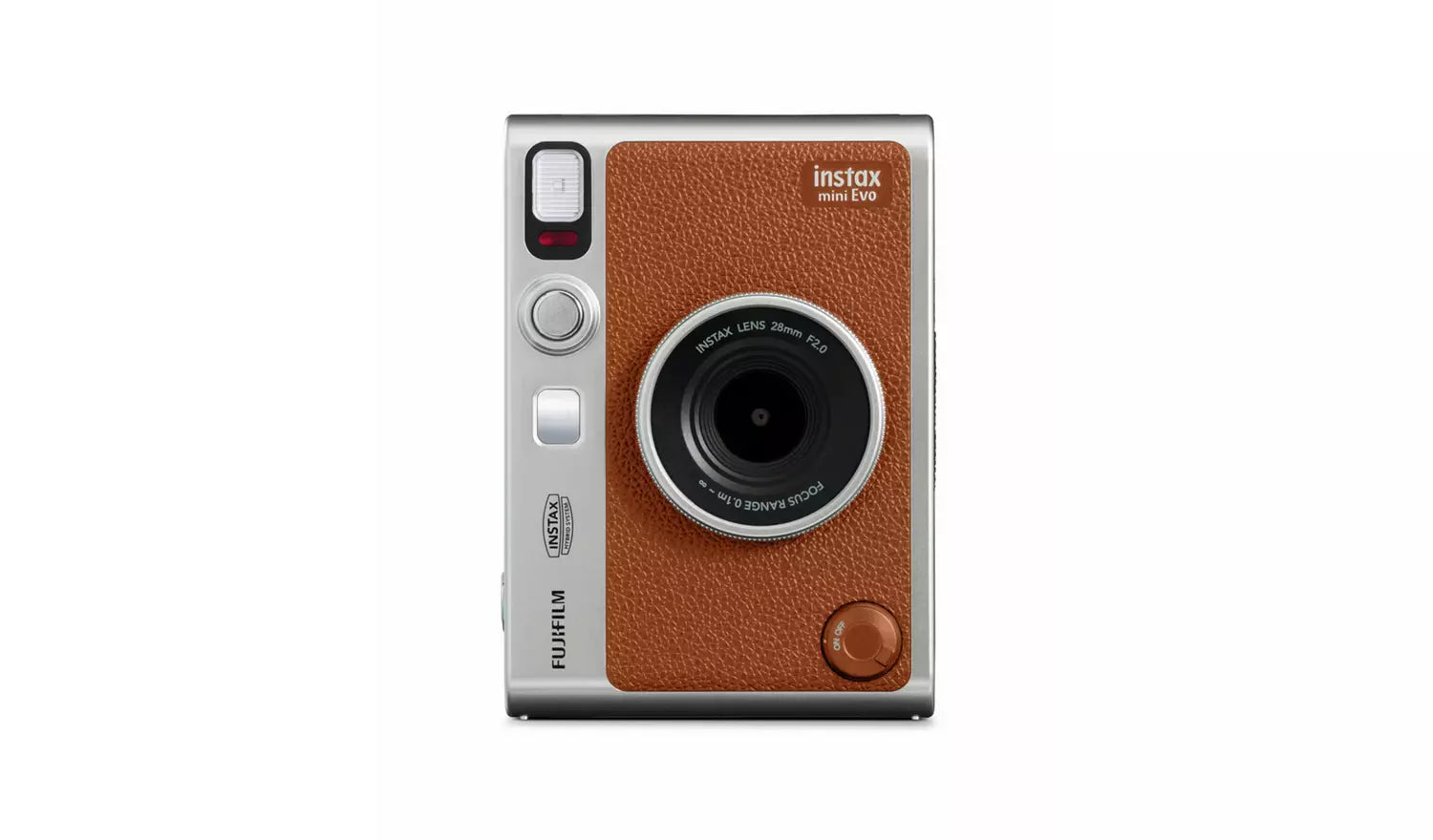 Fujifilm instax mini Evo Instant Camera – Brown (New) Fujifilm