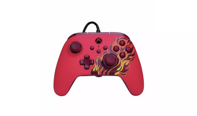 PowerA Advantage Xbox Wired Controller – Fire Red (New) PowerA