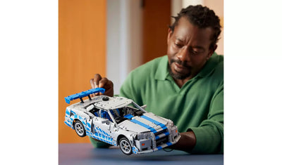 LEGO Technic 2 Fast 2 Furious Nissan Skyline GT-R R34 Car Set | Ages 18+ | Model 42210 | NEW LEGO