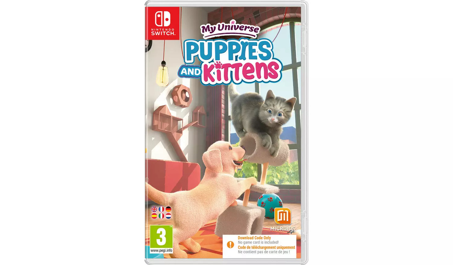 My Universe: Puppies And Kittens – Nintendo Switch | Code in a Box | 3+ (New) Nintendo