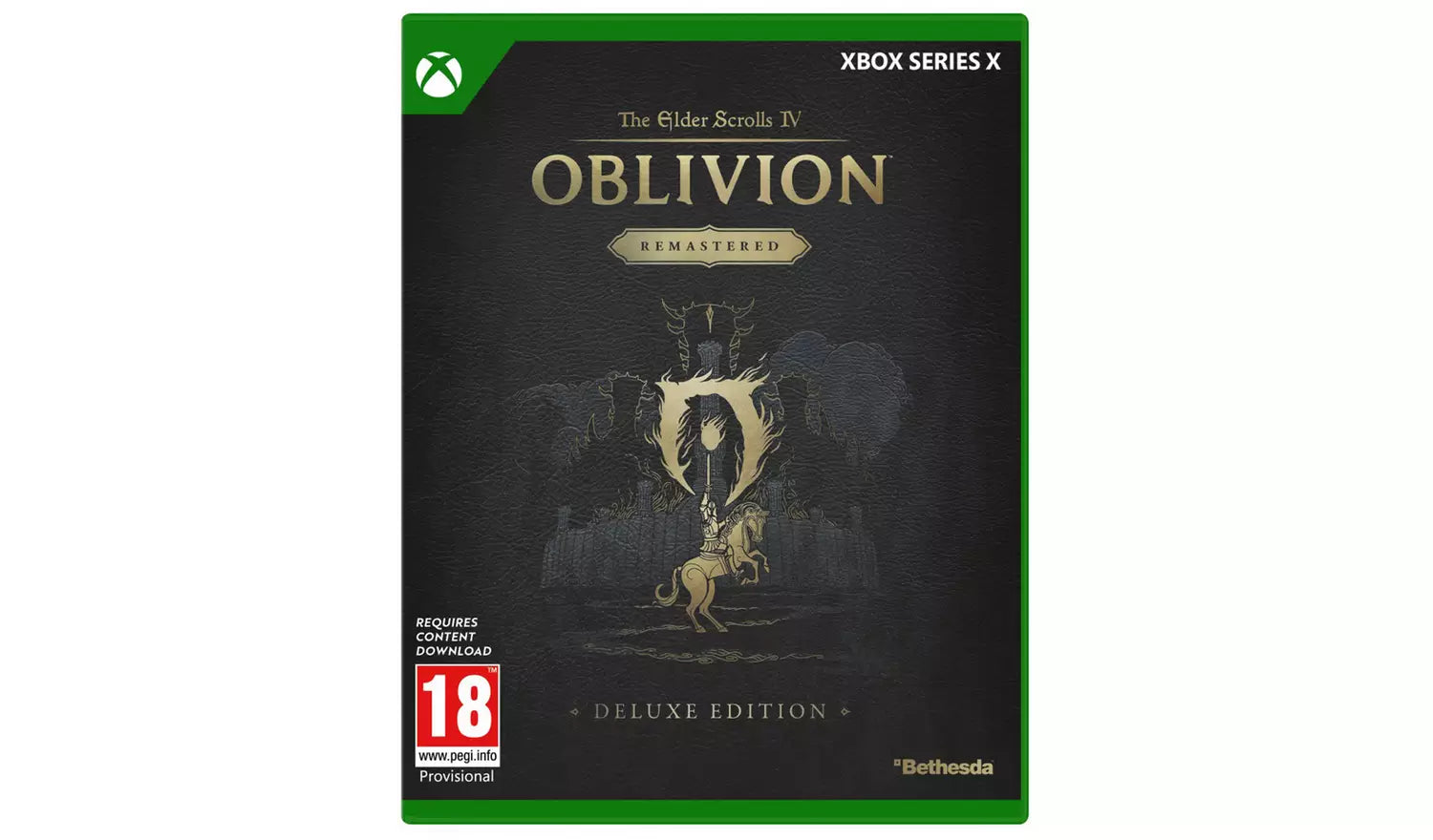 The Elder Scrolls IV: Oblivion Remastered DLX Ed – Xbox | Physical Disc | 18+ (Excellent Condition) Xbox