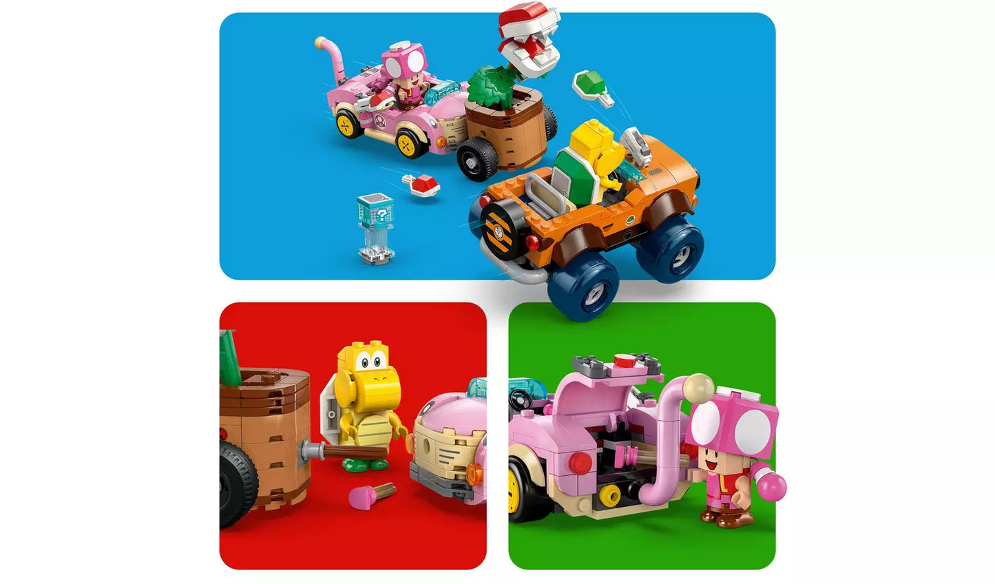 LEGO Super Mario Kart – Piranha Plant Power-Up Pursuit | Ages 8+ | Model 72044 | New LEGO