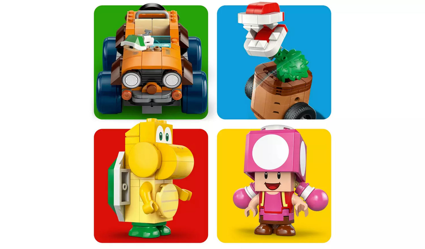 LEGO Super Mario Kart – Piranha Plant Power-Up Pursuit | Ages 8+ | Model 72044 | New LEGO