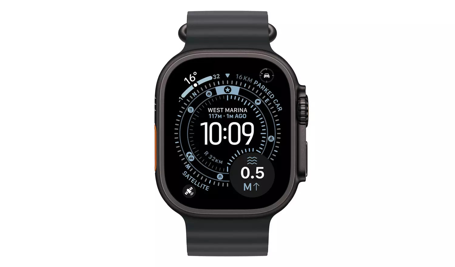 Apple Watch Ultra 3 GPS+Cell 49mm Black Ocean band - (Excellent Condition) Apple