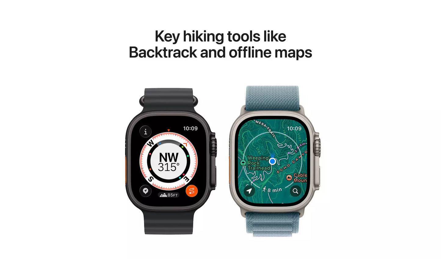 Apple Watch Ultra 3 GPS+Cell 49mm Light Blue Alpine Loop - (New) Apple