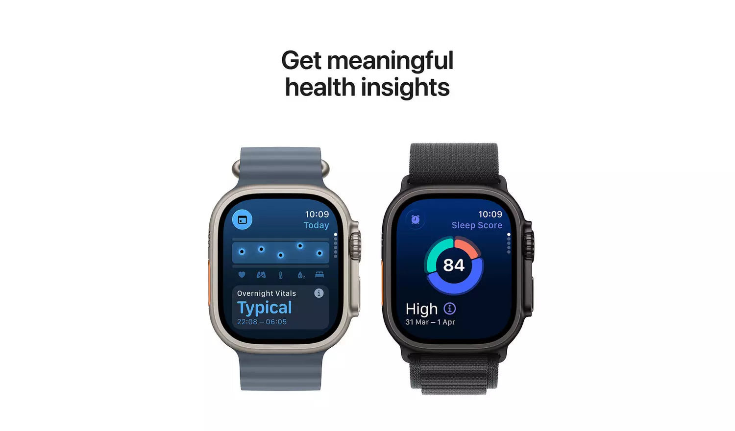 Apple Watch Ultra 3 GPS+Cell 49mm Light Blue Alpine Loop - (New) Apple