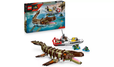 LEGO Jurassic World Mosasaurus Boat Mission | Ages 9+ | Model 76974 | New LEGO