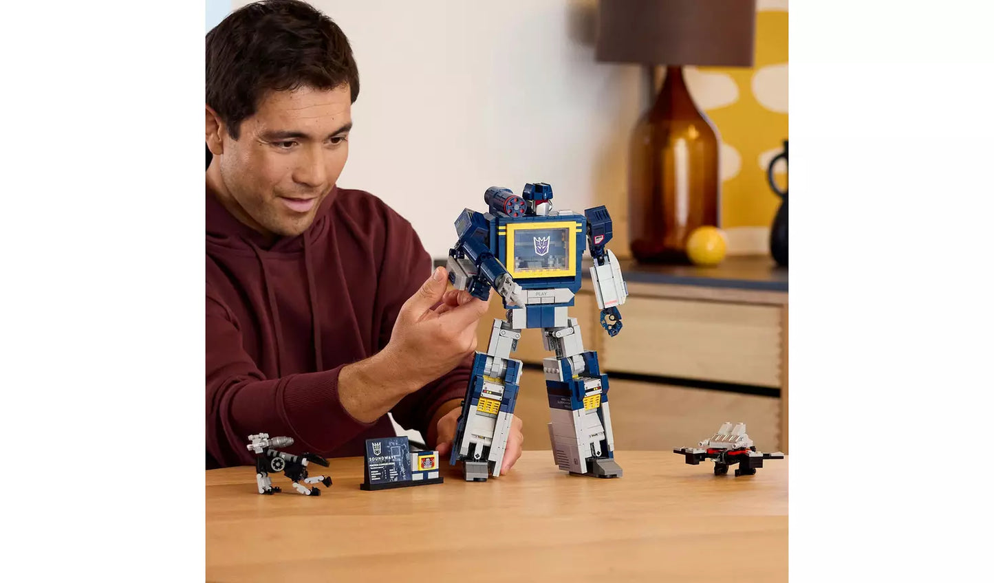 LEGO Icons Transformers: Soundwave Set for Adults | Model 10358 | Ages 18+ | New LEGO