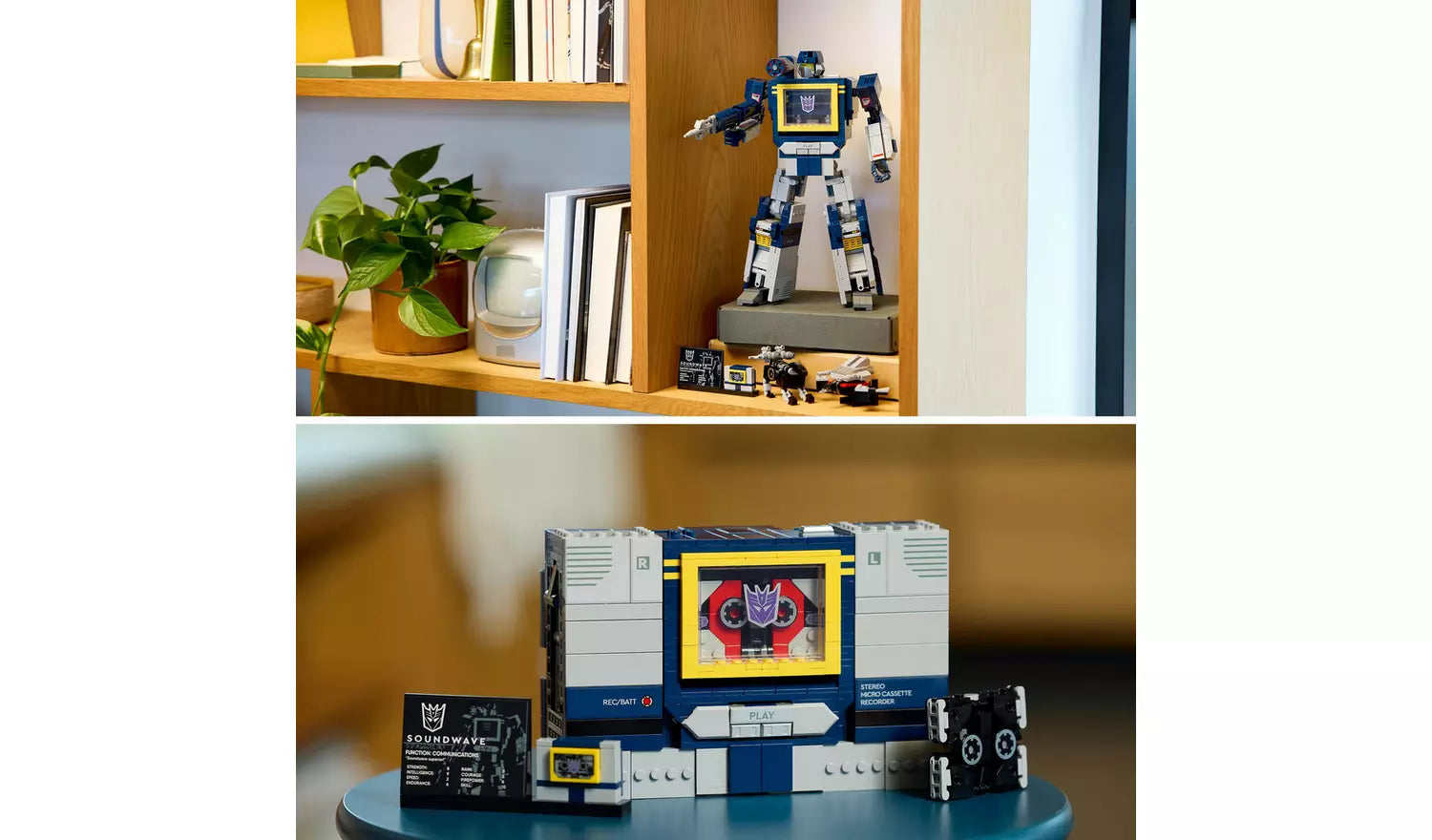 LEGO Icons Transformers: Soundwave Set for Adults | Model 10358 | Ages 18+ | New LEGO