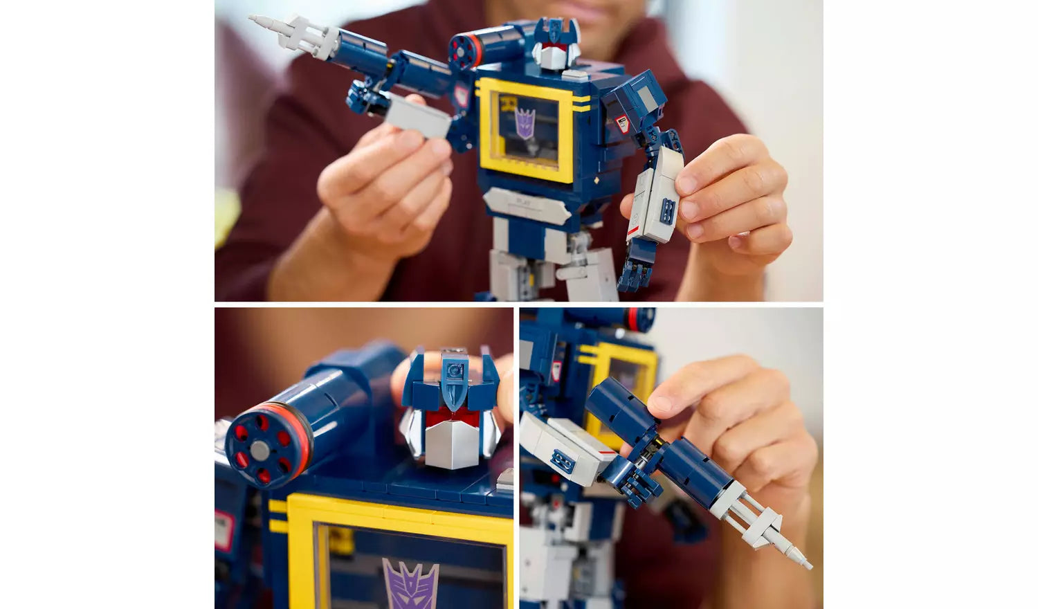 LEGO Icons Transformers: Soundwave Set for Adults | Model 10358 | Ages 18+ | New LEGO