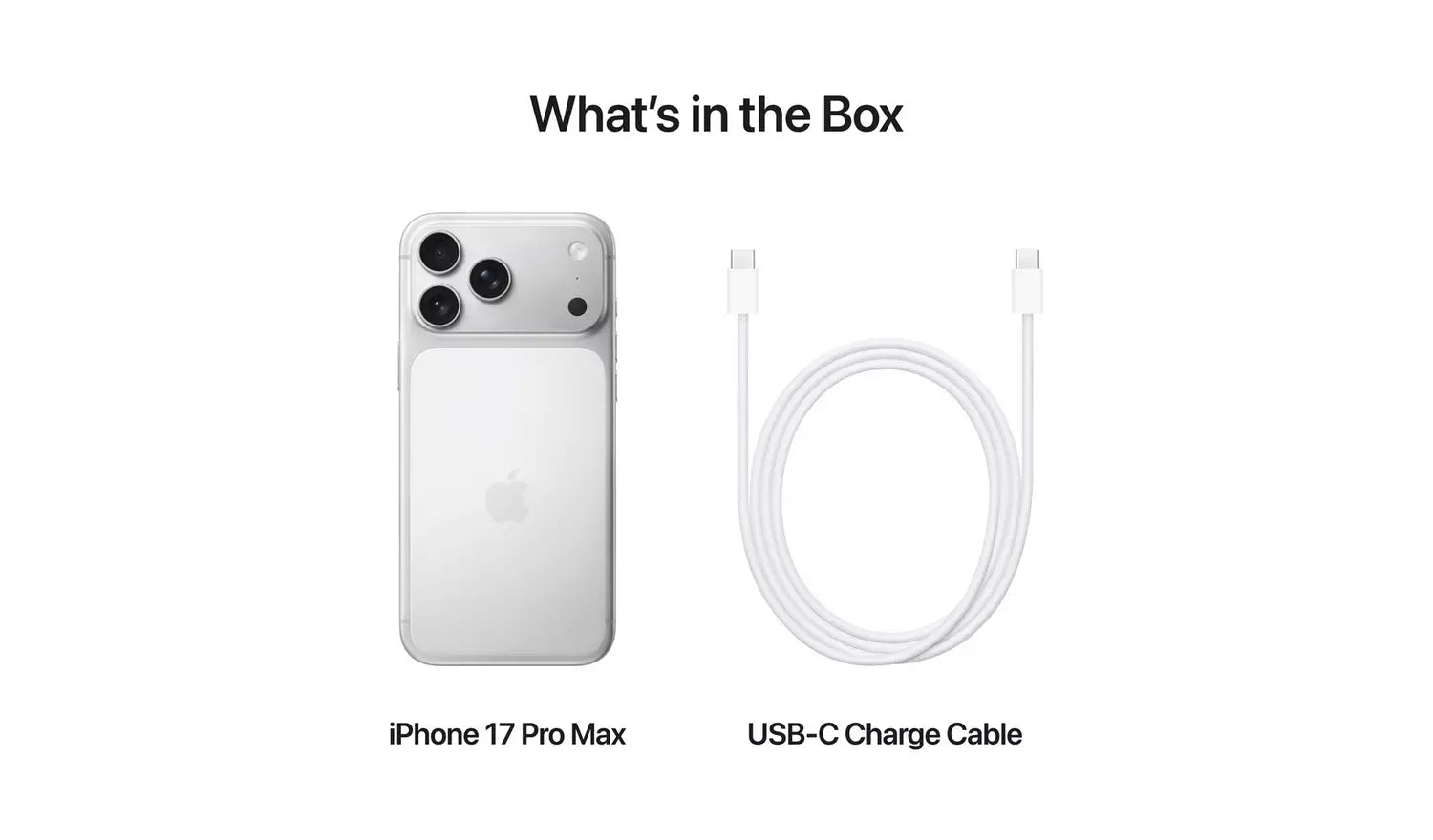 SIM Free iPhone 17 Pro Max 5G 256GB – Silver | New AI Smartphone Apple