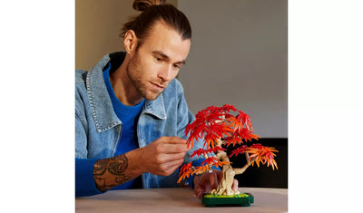 LEGO Botanicals Japanese Red Maple Bonsai Tree DIY Set 10348 | Ages 18+ | New LEGO