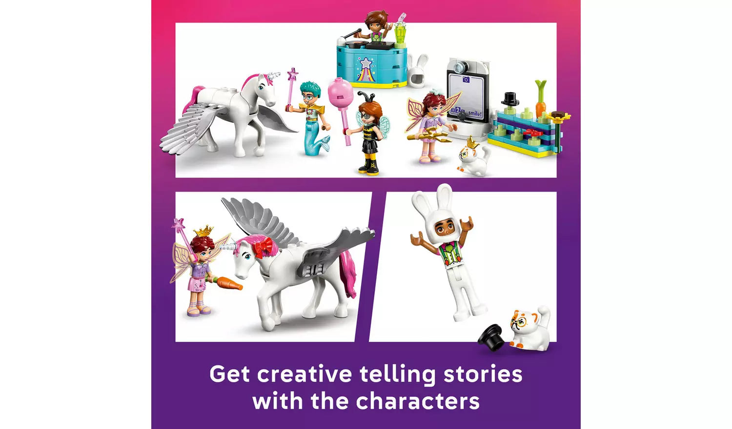 LEGO Friends Costume Party with Unicorn & Fairy Set | Ages 6+ | Model 42661 | 261 Pieces | New LEGO